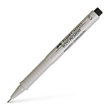 FABER-CASTELL Ecco Pigment 0,7 mm - Schwarz