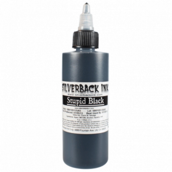 Silverback Ink® Stupid Black 30 ml