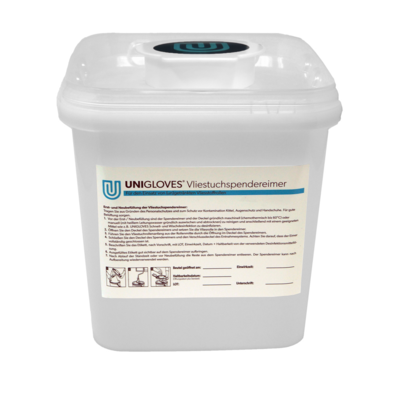 UNIGLOVES Quick & Clean Maxi Wipes Spendereimer - 5 Liter