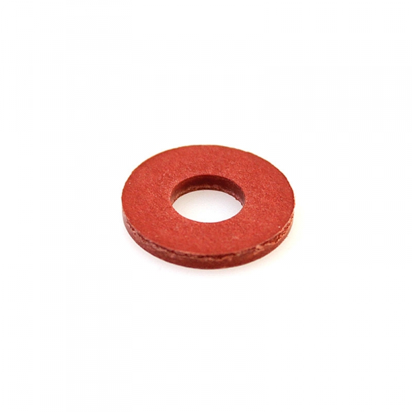 Thick Fiber Coil Washer Red