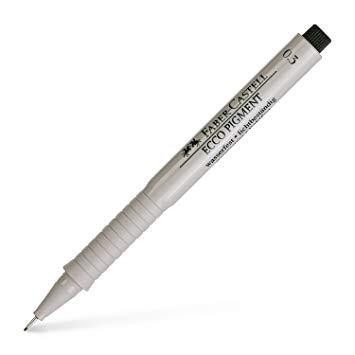 FABER-CASTELL Ecco Pigment 0,3 mm - Schwarz