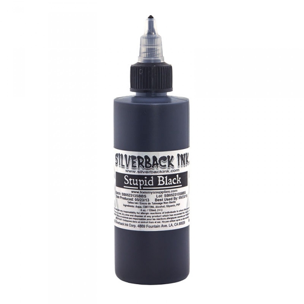 Silverback Ink Stupid Black 120 ml