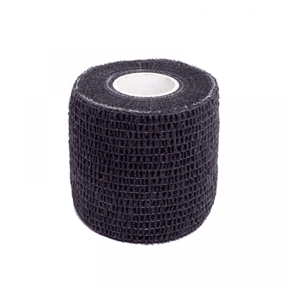 Griff Bandage - schwarz, elastisch, 5 cm x 4,5 m