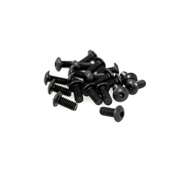 Black Button Head Allen Screws - 8/32 x 3/8"