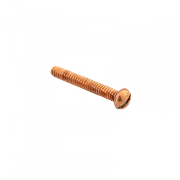 Bronze Contact Screw - 6/32 x 1"