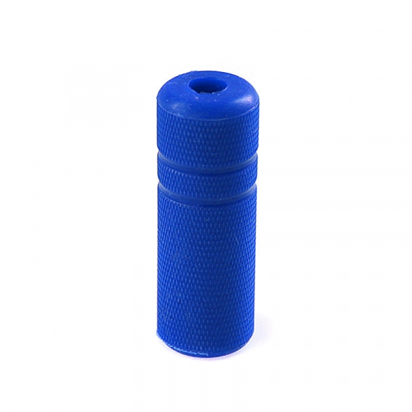 Grip Cover Knurled - 1/2" blue