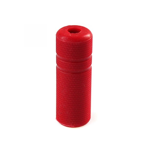 Grip Cover Knurled - 1/2" red