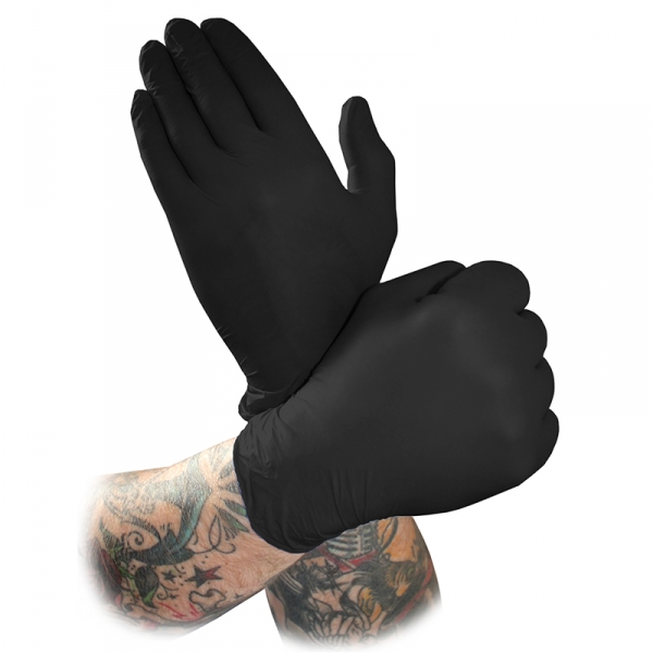 BLACK MAMBA Latexhandschuhe S